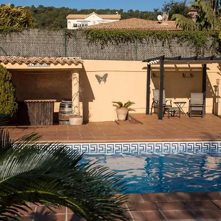 Casa Bella Con Piscina Caldes De Montbui
